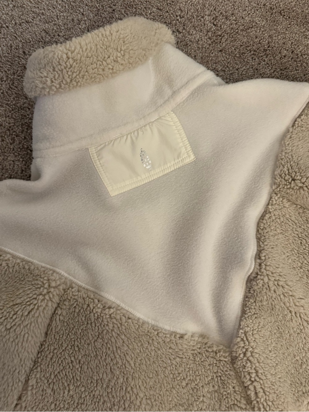 Free People Fall To Rise Fleece Quarter Snap - Picture 7 of 7